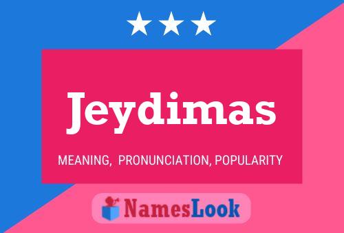 ملصق اسم Jeydimas