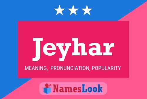 ملصق اسم Jeyhar