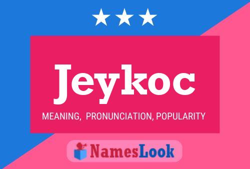 ملصق اسم Jeykoc