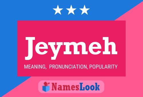 ملصق اسم Jeymeh