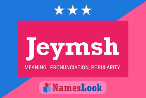 ملصق اسم Jeymsh