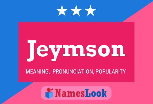 ملصق اسم Jeymson