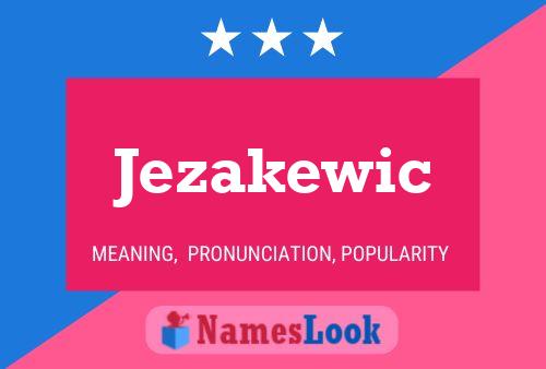 ملصق اسم Jezakewic