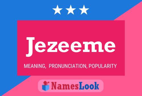 ملصق اسم Jezeeme