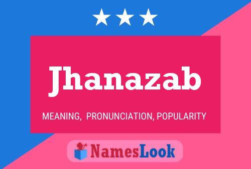 ملصق اسم Jhanazab