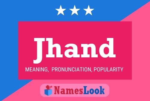 ملصق اسم Jhand