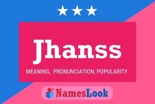 ملصق اسم Jhanss