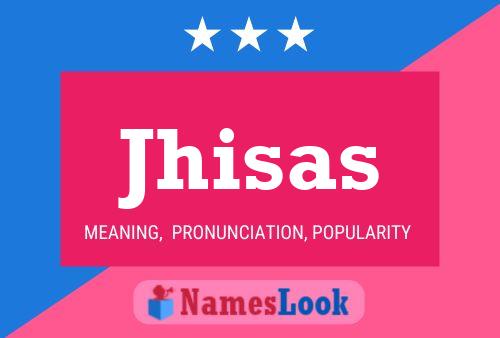 ملصق اسم Jhisas