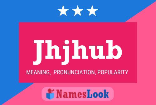 ملصق اسم Jhjhub