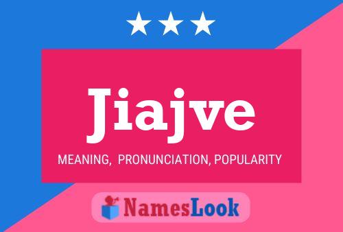 ملصق اسم Jiajve