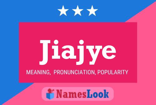 ملصق اسم Jiajye