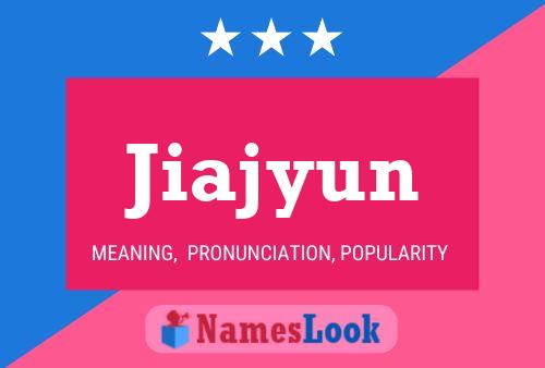 ملصق اسم Jiajyun