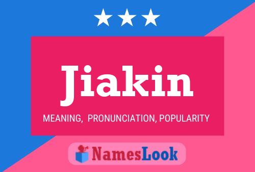 ملصق اسم Jiakin