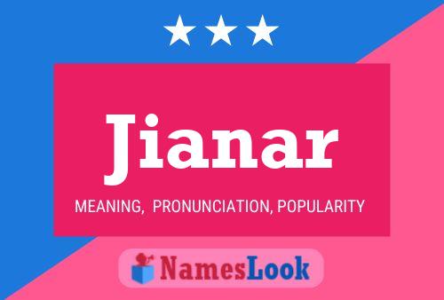 ملصق اسم Jianar