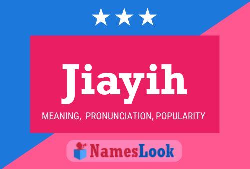 ملصق اسم Jiayih