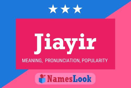 ملصق اسم Jiayir