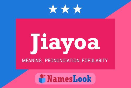 ملصق اسم Jiayoa