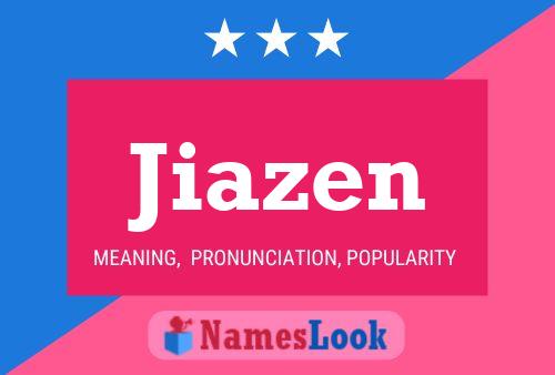 ملصق اسم Jiazen