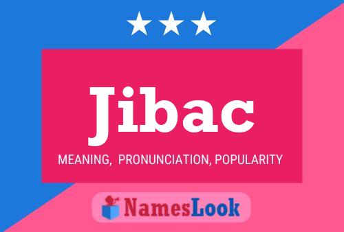 ملصق اسم Jibac