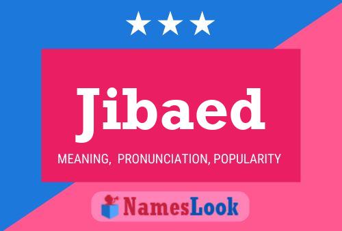 ملصق اسم Jibaed