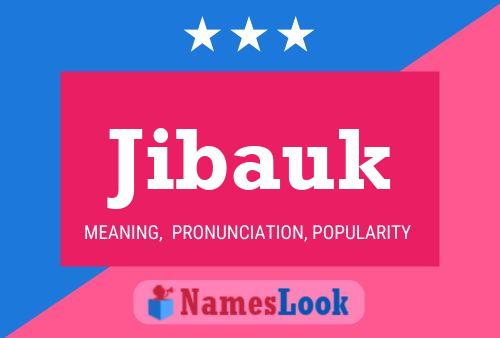 ملصق اسم Jibauk