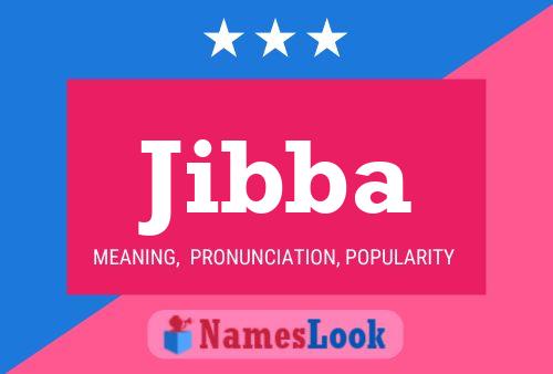 ملصق اسم Jibba