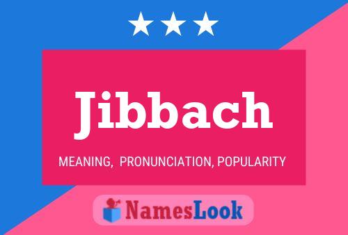 ملصق اسم Jibbach