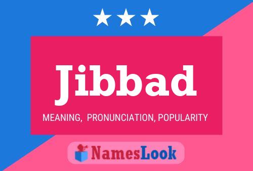 ملصق اسم Jibbad