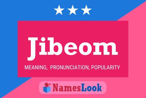 ملصق اسم Jibeom