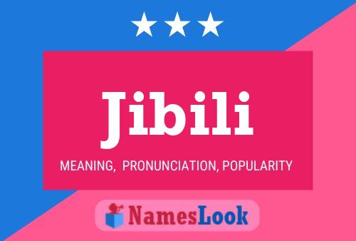 ملصق اسم Jibili