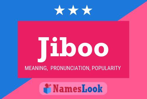 ملصق اسم Jiboo