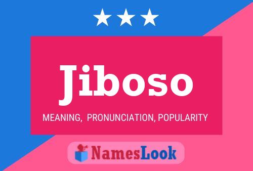 ملصق اسم Jiboso