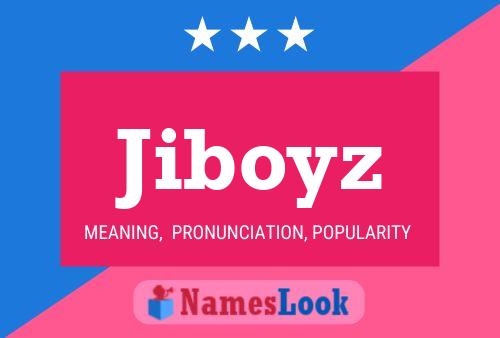 ملصق اسم Jiboyz