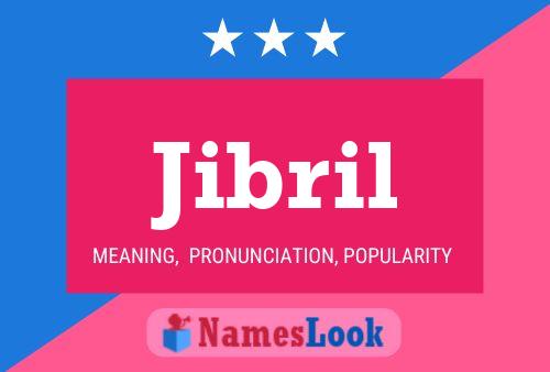 ملصق اسم Jibril