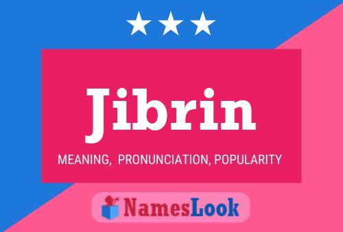 ملصق اسم Jibrin