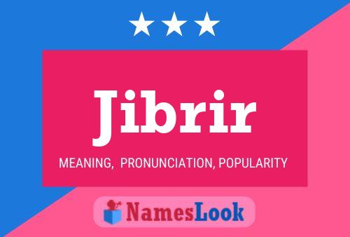 ملصق اسم Jibrir