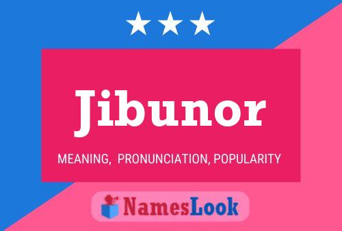 ملصق اسم Jibunor