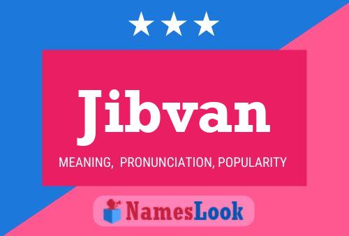 ملصق اسم Jibvan