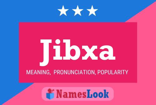 ملصق اسم Jibxa