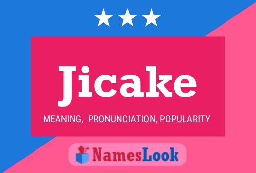 ملصق اسم Jicake