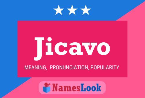 ملصق اسم Jicavo