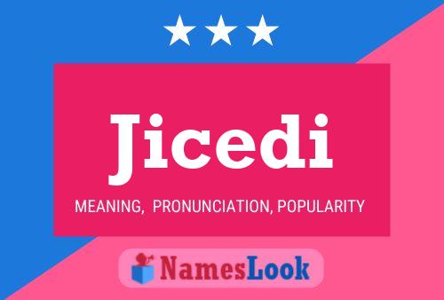 ملصق اسم Jicedi