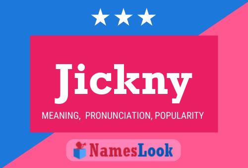 ملصق اسم Jickny