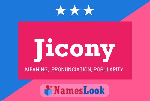 ملصق اسم Jicony