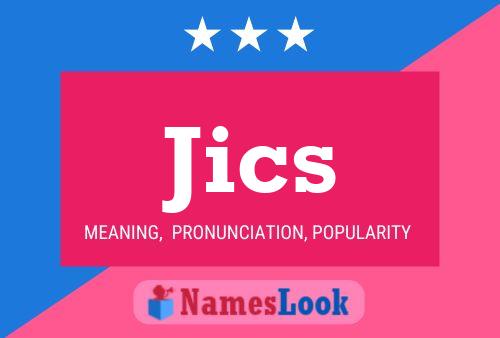 ملصق اسم Jics