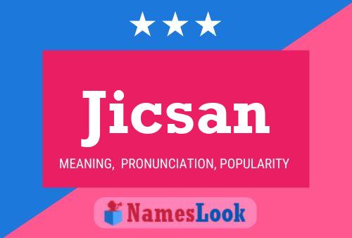 ملصق اسم Jicsan