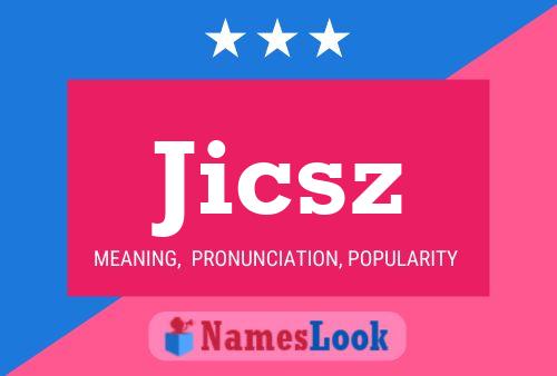 ملصق اسم Jicsz