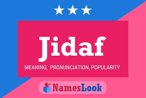 ملصق اسم Jidaf