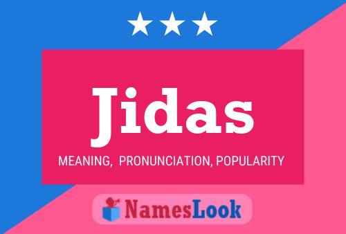 ملصق اسم Jidas