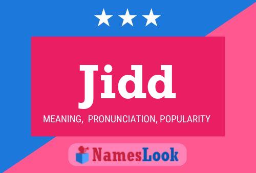 ملصق اسم Jidd